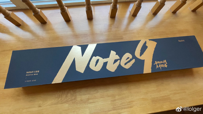 Xiaomi mengirimkan Redmi Note 9 Series 'mengundang ke media dengan' pedang '